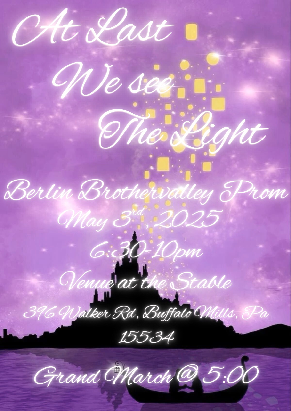 Prom poster 2025 Prom poster 2025